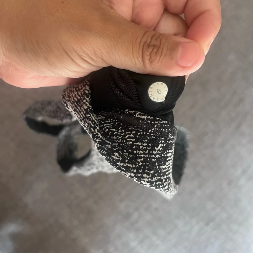 lululemon athletica Black and White Sports Bra